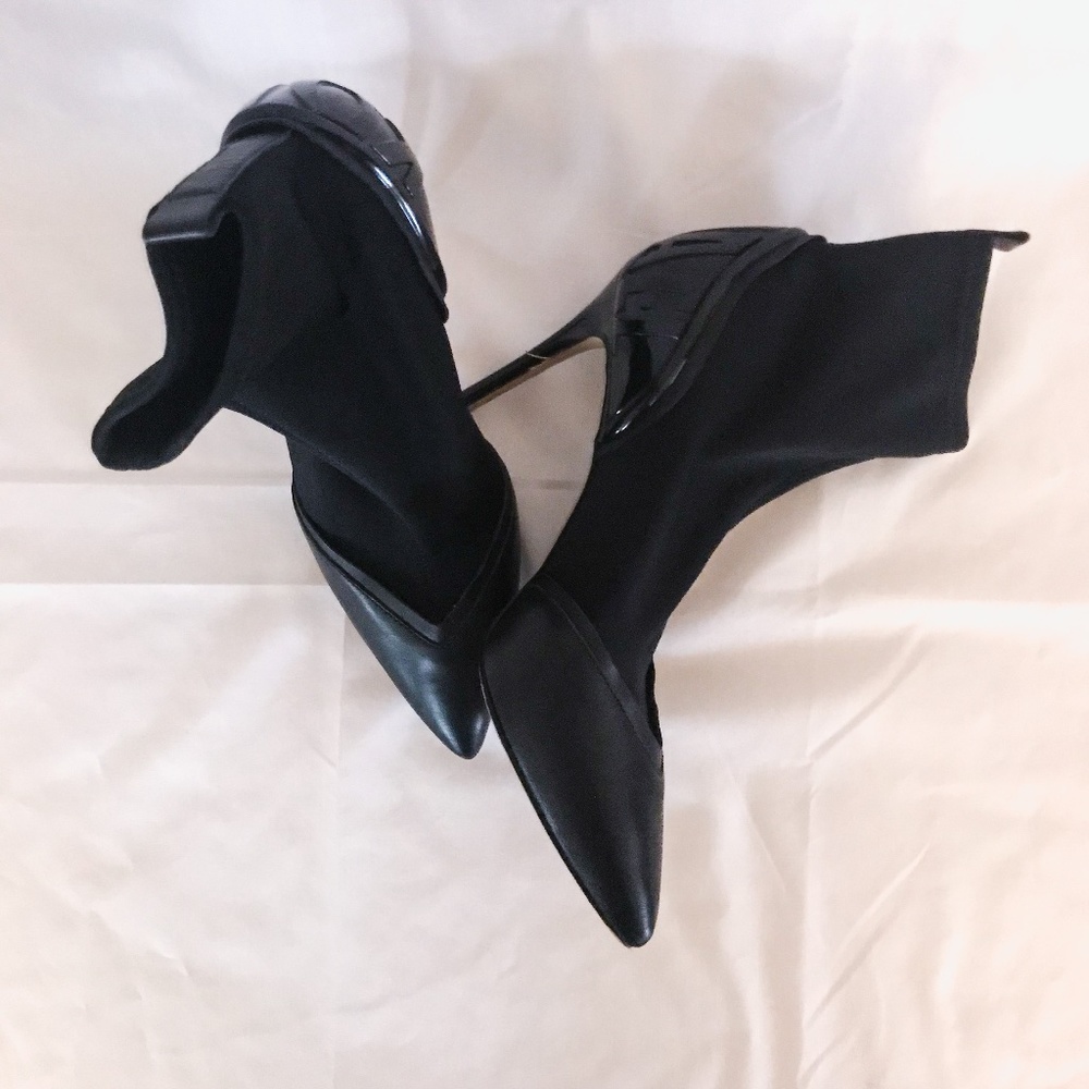 michael kors // black stiletto heeled boots - Picture 1 of 6